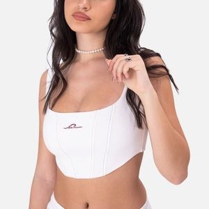 adika flow corset top NWT